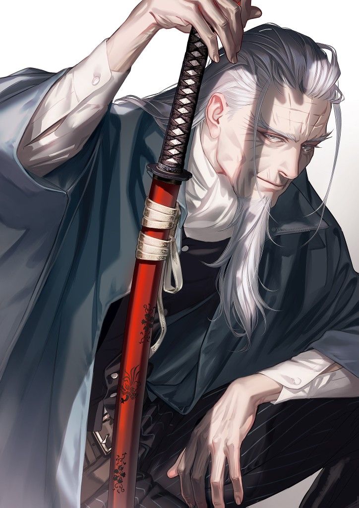 Samurai Concept, Pixiv Fantasia, Dragon City, Samurai Art, Golden Kamuy, Character Design Male, Fantasy Rpg, Male Characters, Anime Drawings Boy