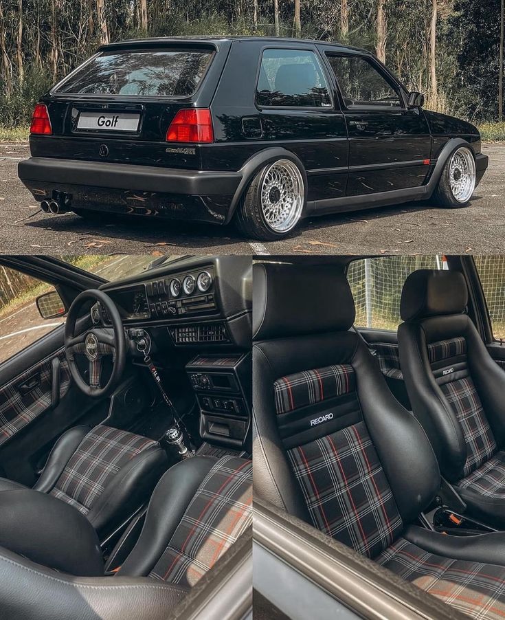 Golf Gti Mk1, Audi Wagon, Custom Car Interior, Golf Mk2, Vintage Volkswagen, Best Jdm Cars, Vw Porsche, Vw Cars, Golf Gti