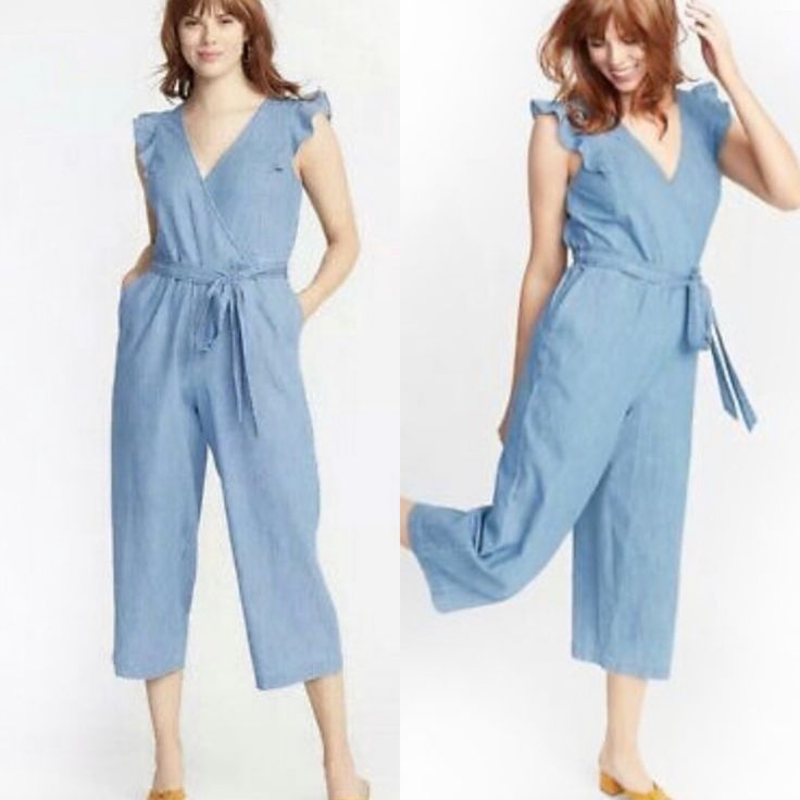 Reposhing This Item I Purchased From @Katclosetco. Loved It, Too Big On Me, So It's Unused. Questions? Leave A Comment Below! Spring Cotton V-neck Denim Jumpsuit, Chic Blue V-neck Denim Jumpsuit, Fitted V-neck Denim Jumpsuit For Summer, Spring V-neck Denim Jumpsuit With Pockets, V-neck Overalls With Pockets For Summer, Blue V-neck Relaxed Fit Jumpsuits And Rompers, Blue V-neck Relaxed Fit Jumpsuit, Spring Cotton Overalls With V-neck, Cotton Denim V-neck Jumpsuit