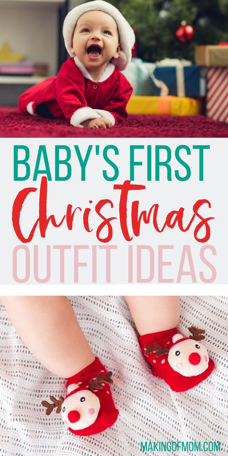 baby's first christmas outfit ideas