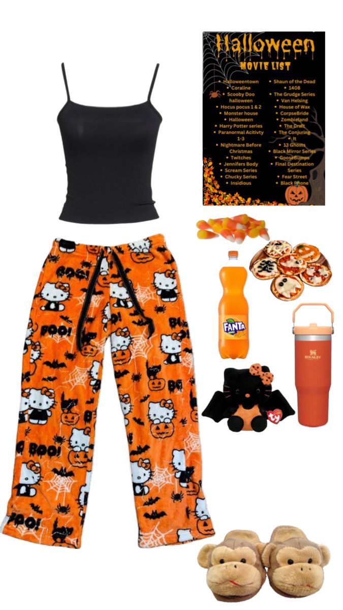 Pajama Outfit Ideas, Casual Halloween Outfits, Halloween Things To Do, Outfit Ideaa, Halloween Sleepover, Halloween Pjs, Preppy Fall Outfits, Pajama Outfit, Cottagecore Outfits