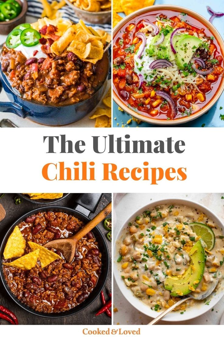 the ultimate chili recipe collection is here