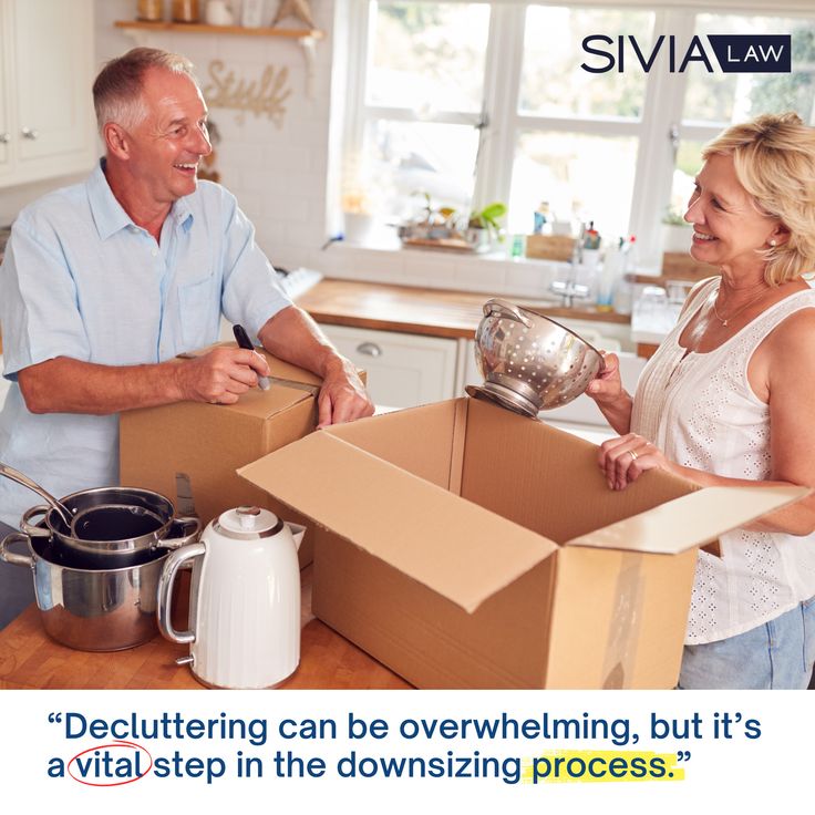 Here are some tips to make decluttering easier:
1. Start Early: Begin well before your move. Focus on one room at a time to prevent overwhelm.
2. Sort & Organize: Use the "Four-Box Method" to categorize items: keep, donate, sell, or trash.
3. Sentimental Items: Reflect on what truly matters. Consider taking photos of cherished items before parting with them.

Call us today to start organizing your future! 📲 618-659-4499 Moving Organisation, Veterans Benefits, Art Of Letting Go, Joy Of Living, Inspiring Stories, Clearing Clutter, Long Term Care, A Fresh Start, Fresh Start