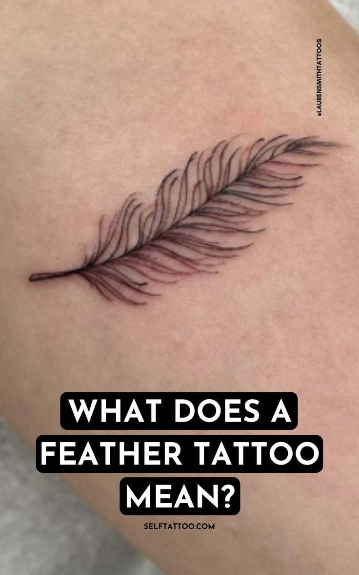 what does a feather tattoo mean?