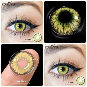 Contact lenses – pisoshare Anime Eye Color, Yellow Contacts Halloween, Halloween Beauty Makeup, Green Cosplay Contacts, Yellow Cat Eye Contacts, Light Green Contact Lenses, Yellow Iris Eye, Eye Contact Lenses, Cosplay Contacts