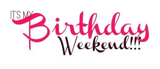 it's my birthday weekend greeting card with handwritten text on white paper background