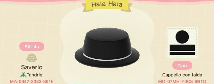 an animal crossing character with a black hat