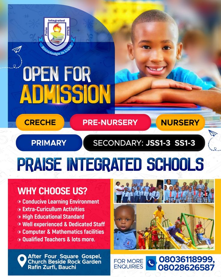 the flyer for an open - air school