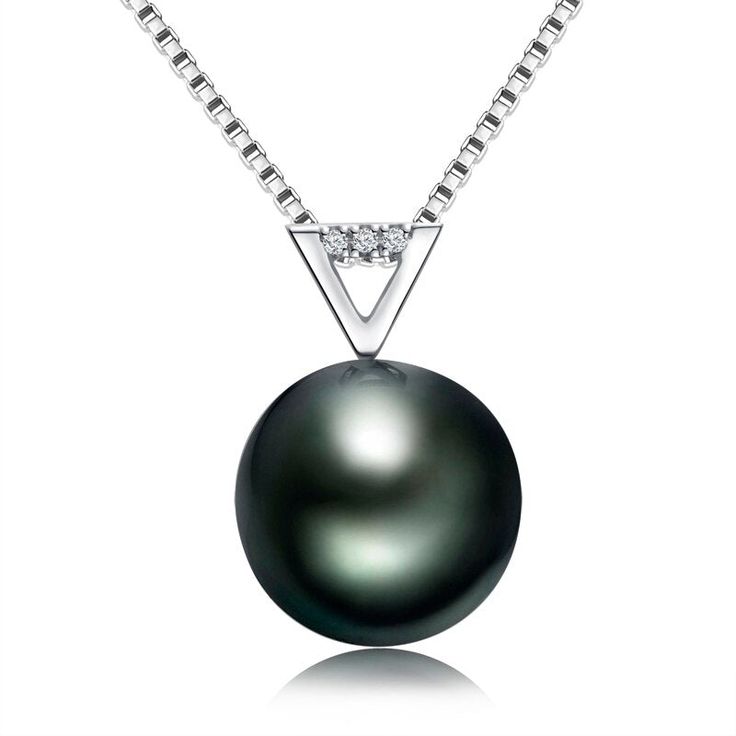 18K Solid Gold Black Pearl Pendant Necklace Exude luxury and glamour with this 18K Solid Gold Black Pearl Pendant Necklace from Black Diamonds New York. The Tahitian Black Pearl is the perfect touch of elegance and offers up an unforgettable look you'll be proud to show off. It is made from high quality materials and is an affordable way to add sophistication to your wardrobe. It will make a fascinating addition to any closet. MATERIALSMetal Type: Yellow/ White/ Rose GoldMetal Stamp: 18kPearl Ty Luxury Black Necklace With Pearl Pendant, Elegant Black Pendant Pearl Necklace, Elegant Black Pearl Necklace For Evening, Elegant Black Pearl Necklace For Gift, Elegant Black Round Pearl Necklace, Elegant Black Pearl Necklace, Black Pendant Necklace For Formal Occasions, Elegant Black Pendant Necklace, Elegant Black Necklace For Evening