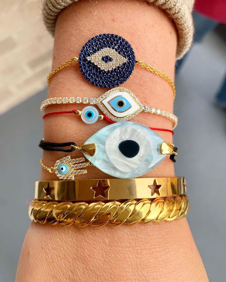 RAGEN Jewels is a new kind of heirloom. Supporting a network of women artisans around the world, each RAGEN piece is crafted from the finest metals and stones. Each piece features Swarovski crystals, 14K gold plated over sterling silver or pure sterling silver metal. Find out why thousands of customers have shopped our famous Evil eye Collection! Cheap Multicolor Evil Eye Bracelet For Beach, Cheap Bohemian Multicolor Evil Eye Bracelet, Cheap Trendy Multicolor Evil Eye Bracelet, Bracelets Layered, Spiritual Center, Creative Accessories, Stackable Jewelry, Wrist Game, Eye Bracelet