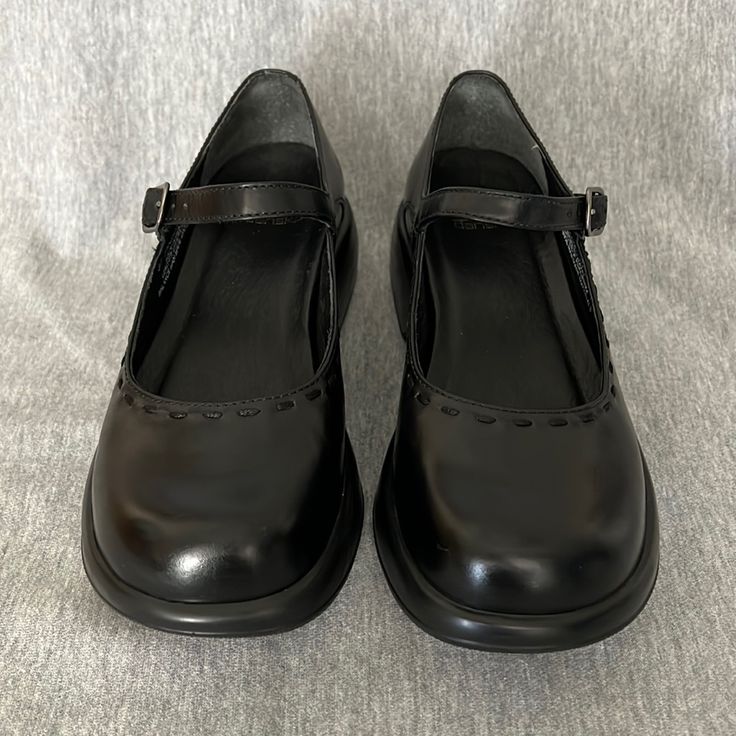 These Are New, Not Sure How Old They Are Because The Box Looks Super Old. In Perfect Condition. Size 37 100% Of This And Every Sale From This Closet Benefits Non Profit Animal Sanctuaries And Rescues Casual Black Low Heel Mary Janes, Casual Black Mary Janes With Low Heel, Black Platform Closed Toe Mary Janes, Black Ankle-high Platform Mary Janes, Casual Black Ankle-high Mary Janes, Classic Black Mary Janes With Leather Sole, Classic Black Leather Mary Janes, Black Mary Janes With Rubber Sole For Formal Wear, Black Wide Fit Round Toe Heels