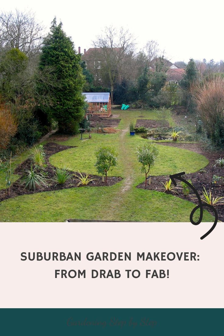 Suburban garden makeover with a greenhouse and neatly arranged pathways. Suburban Garden Design, Garden Before And After, Suburban Backyard, Suburban Garden, Garden Transformation, Urban Backyard, What Once Was, Soil Texture, Cozy Nooks