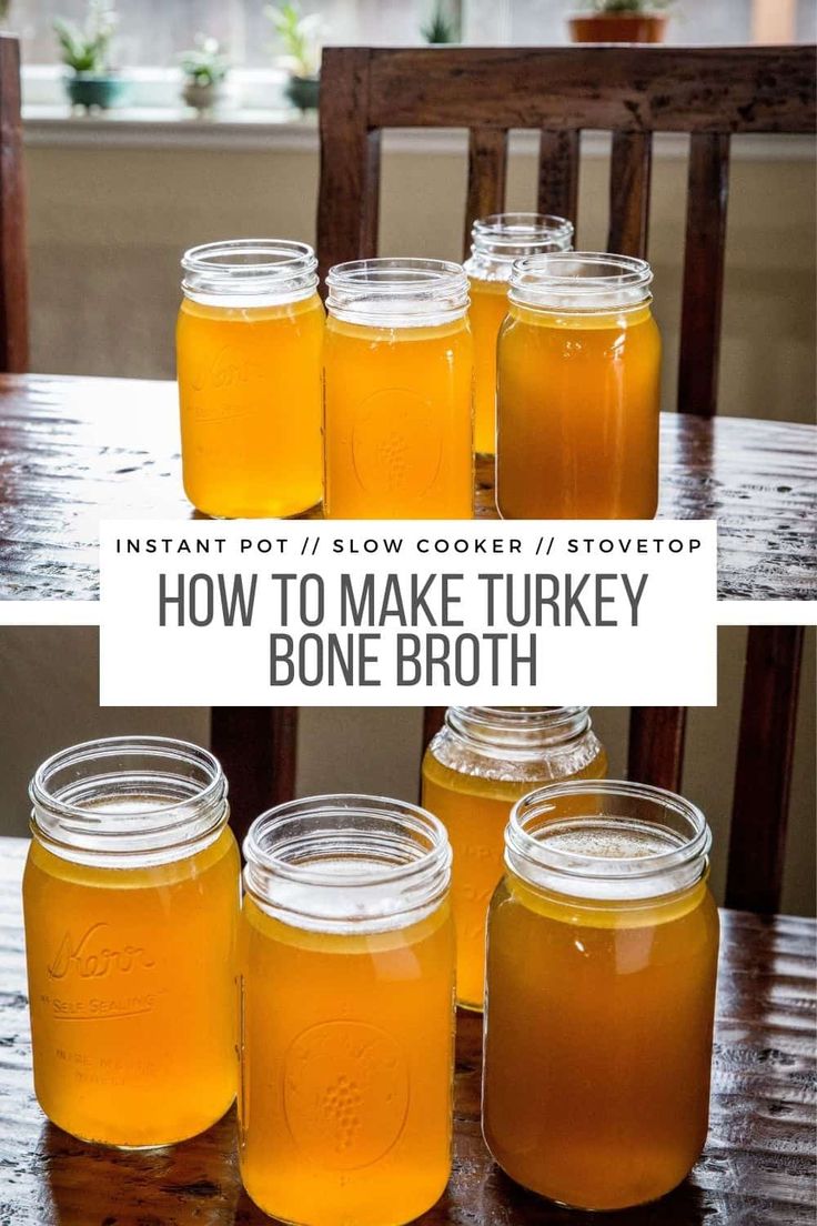 how to make turkey bone broth