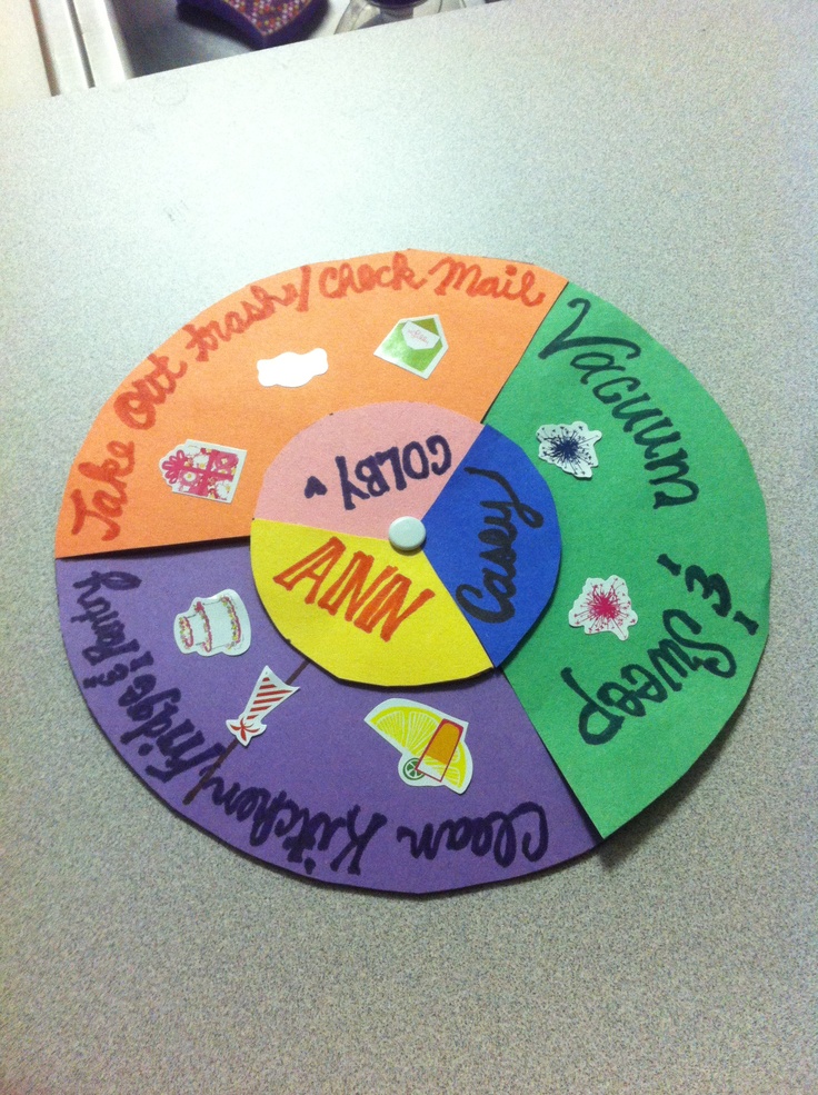 a plate with four sections labeled in different languages on the top and bottom, sitting on a table