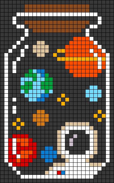 a cross stitch pattern with an image of a cat in a hat and fish on it