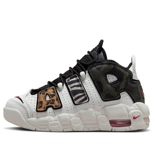 (GS) Nike Air More Uptempo 'Tunnel Walk' DZ4843-100 - KICKS CREW Nike Uptempo Sneakers, Nike Air Uptempo, Nike Uptempo, Acid Bath, Nike Air More Uptempo, Nike Air More, School Play, Sneaker Games, Boys Sneakers