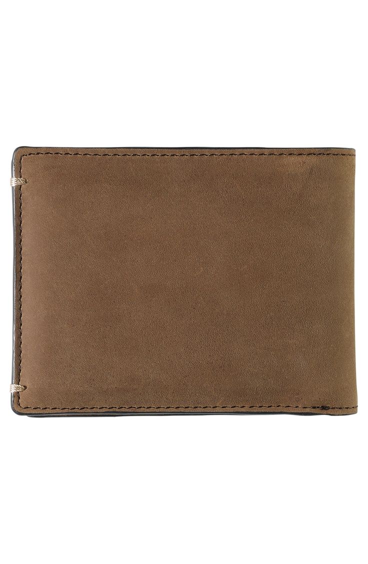 Finely textured leather elevates a smart bifold wallet that features a removable insert with extra slots for your cards and ID. Interior currency pocket; two wall pockets; six card slots; removable insert with ID slot and six card slots Leather Imported Rectangular Leather Trifold Wallet For Everyday Use, Leather Trifold Wallet With Leather Lining, Leather Trifold Wallet For Everyday Carry, Leather Trifold Wallet With Card Slots For Everyday, Trifold Wallets With Leather Lining, Everyday Trifold Wallets With Leather Lining, Everyday Bifold Wallets With Leather Lining, Everyday Bifold Wallet With Leather Lining, Modern Leather Wallet