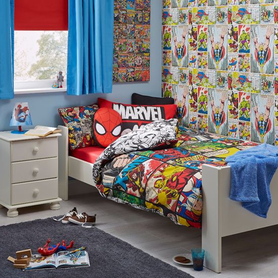 Marvel Kids Room, Avengers Bedroom, Marvel Bedroom, Marvel Room, Superhero Bedroom, Superhero Room, Kids Room Lighting, Boy Bedroom Design