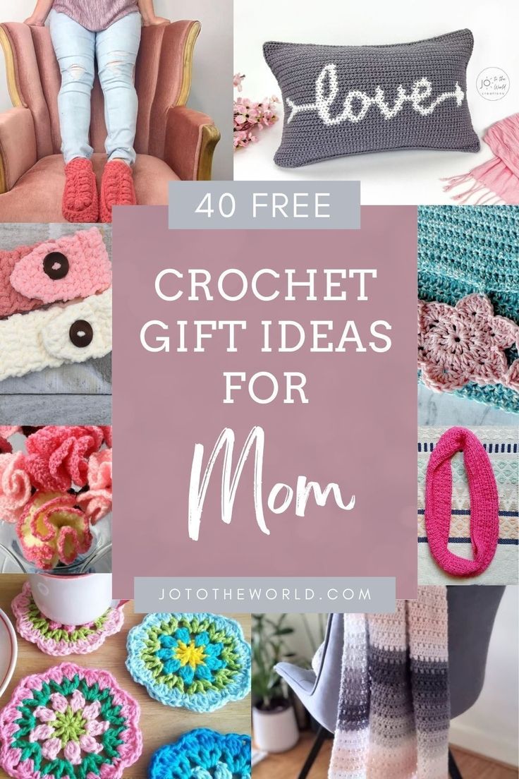 crochet gift ideas for mom