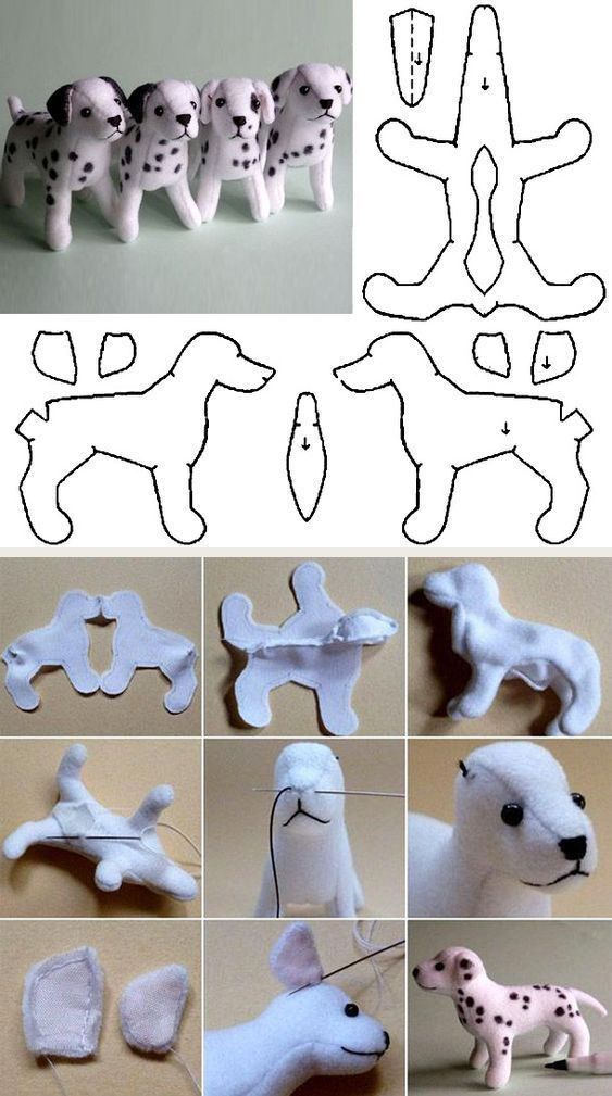 there are many different pictures of dogs made out of paper