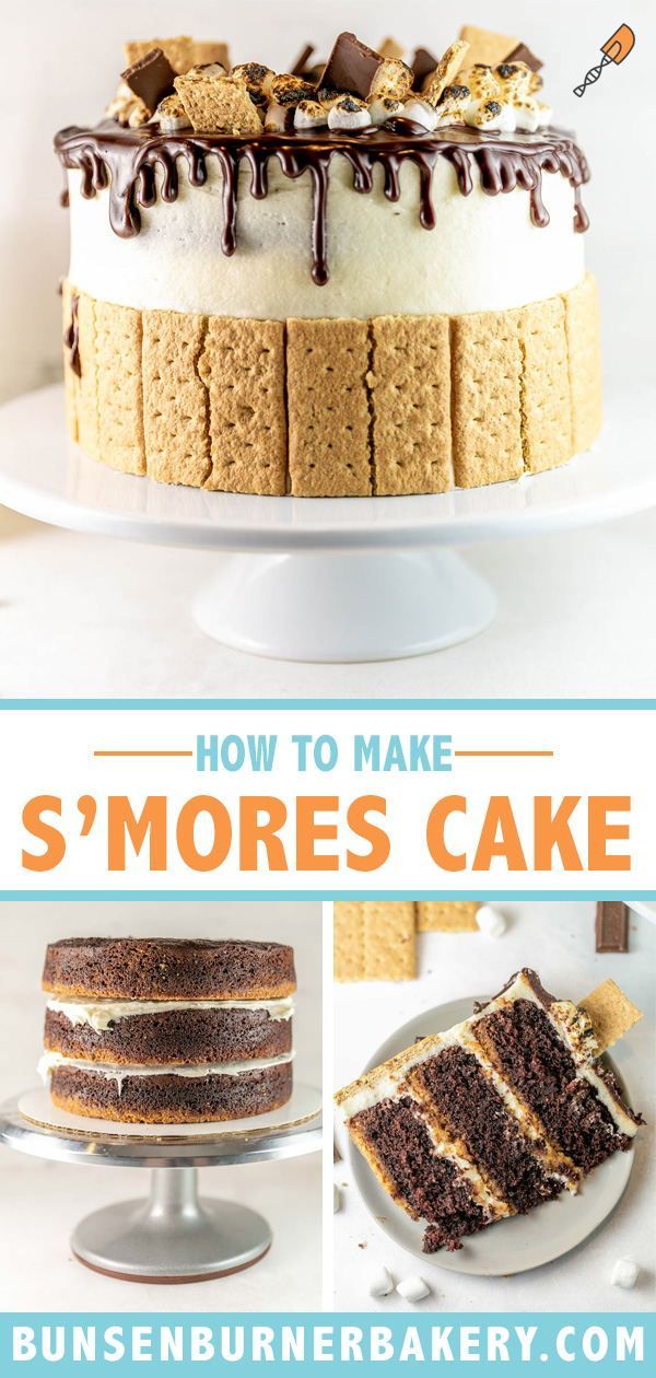 how to make s'mores cake