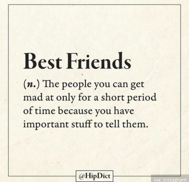 an advertisement with the words best friends in black and white text on top of it