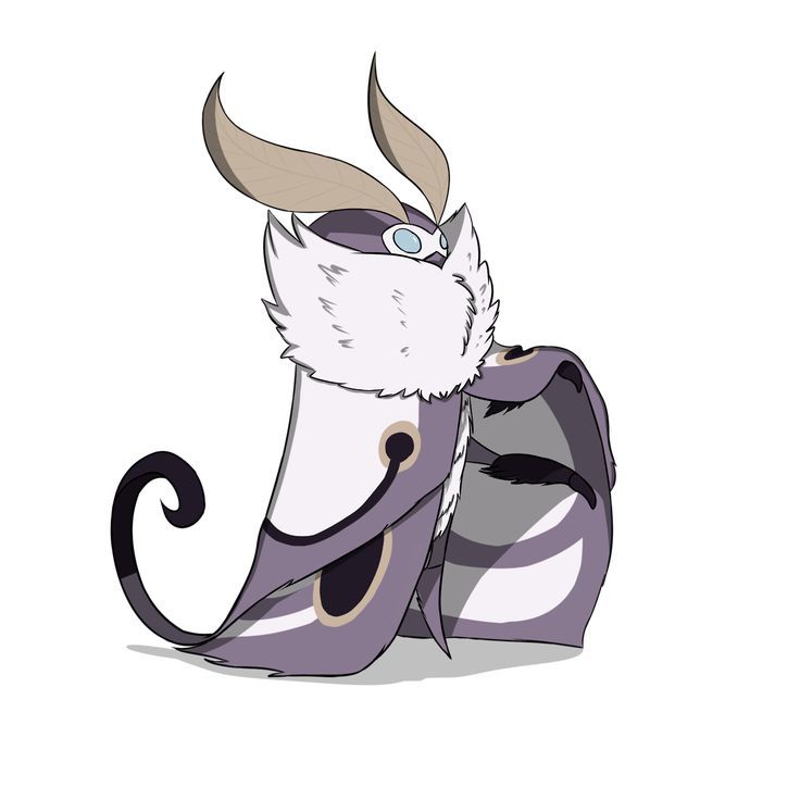 an animal with long horns sitting on top of a purple and white striped bag,