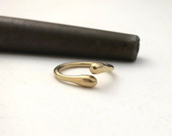 Gold ring, Solid gold ring, 14k gold ring, Adjustable gold ring, Gold ring for woman, Minimalist gol Yellow Gold Open Midi Rings, Yellow Gold Open Ring Midi Rings, Yellow Gold Open Midi Rings In Recycled Gold, Minimalist Yellow Gold Brass Ring, Minimalist Brass Toe Ring, Hand Forged Recycled Gold Open Ring, Hand Forged Open Ring In Recycled Gold, Minimalist Hand Forged 14k Gold Rings, 14k Gold Hand Forged Open Signet Ring