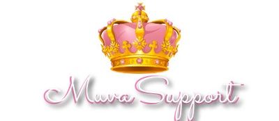 the mamma support logo with a crown on it's head and words below