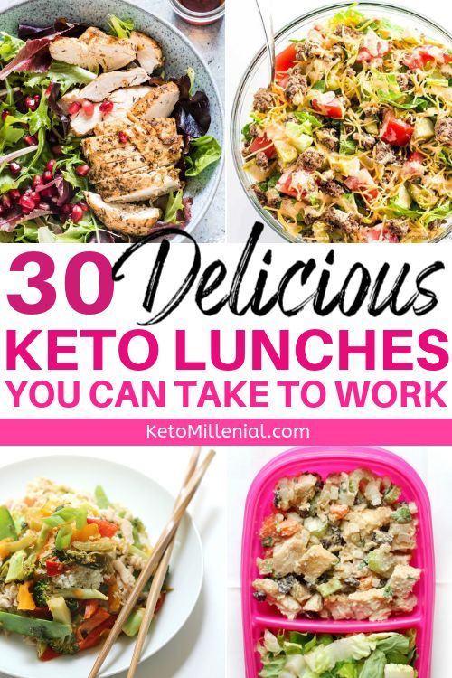 30 delicious keto lunches you can take to work