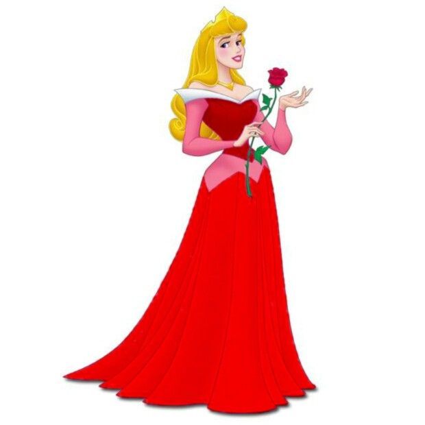 the princess is holding a rose in her hand