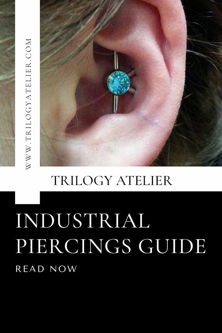 industrial piercings Conch With Industrial Piercing, Unusual Piercings, Tattoo 101, Industrial Piercings, Industrial Piercing, Tattoo Blog, Tattoos And Body Art, Body Modifications, Content Ideas