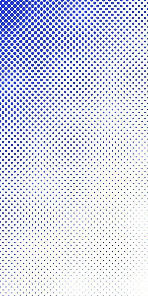 an abstract blue and white background with halftone dots in the shape of small circles