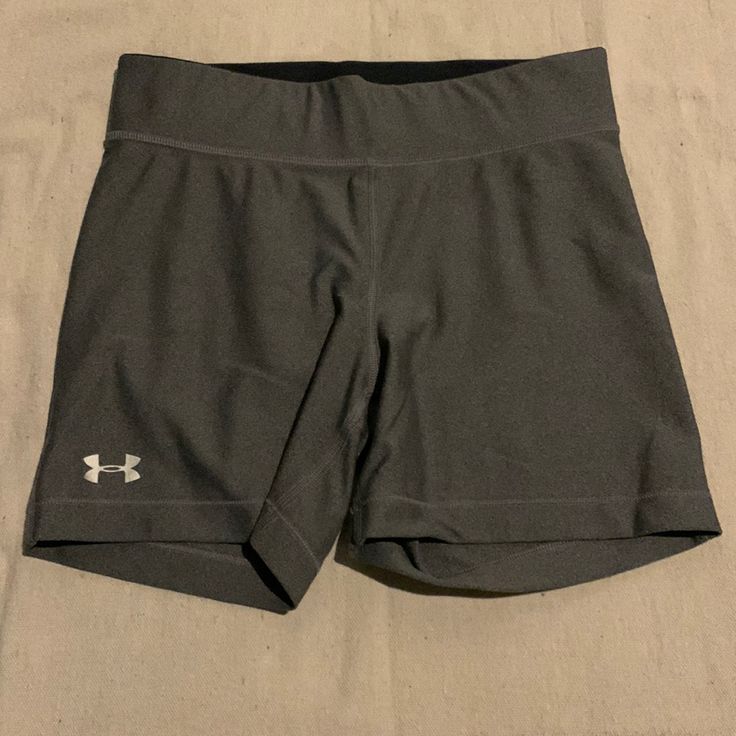 New Without Tags Under Armor Gym Short! Under Armor Grey Shorts Womens, Under Armour Shorts, Shorts Athletic, Under Armor, Athletic Shorts, Black Gray, Under Armour, Black And Grey, Gym