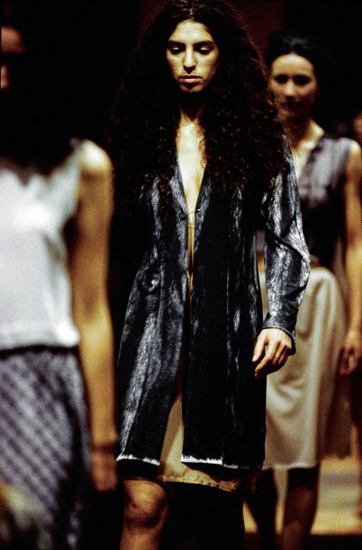 Maison Margiela SPRING 1996 READY-TO-WEAR Female Music Producer, Margiela Archive, John Charles, Open Jacket, Jersey Jacket, Real Style, Raf Simons, Martin Margiela, Hit Songs