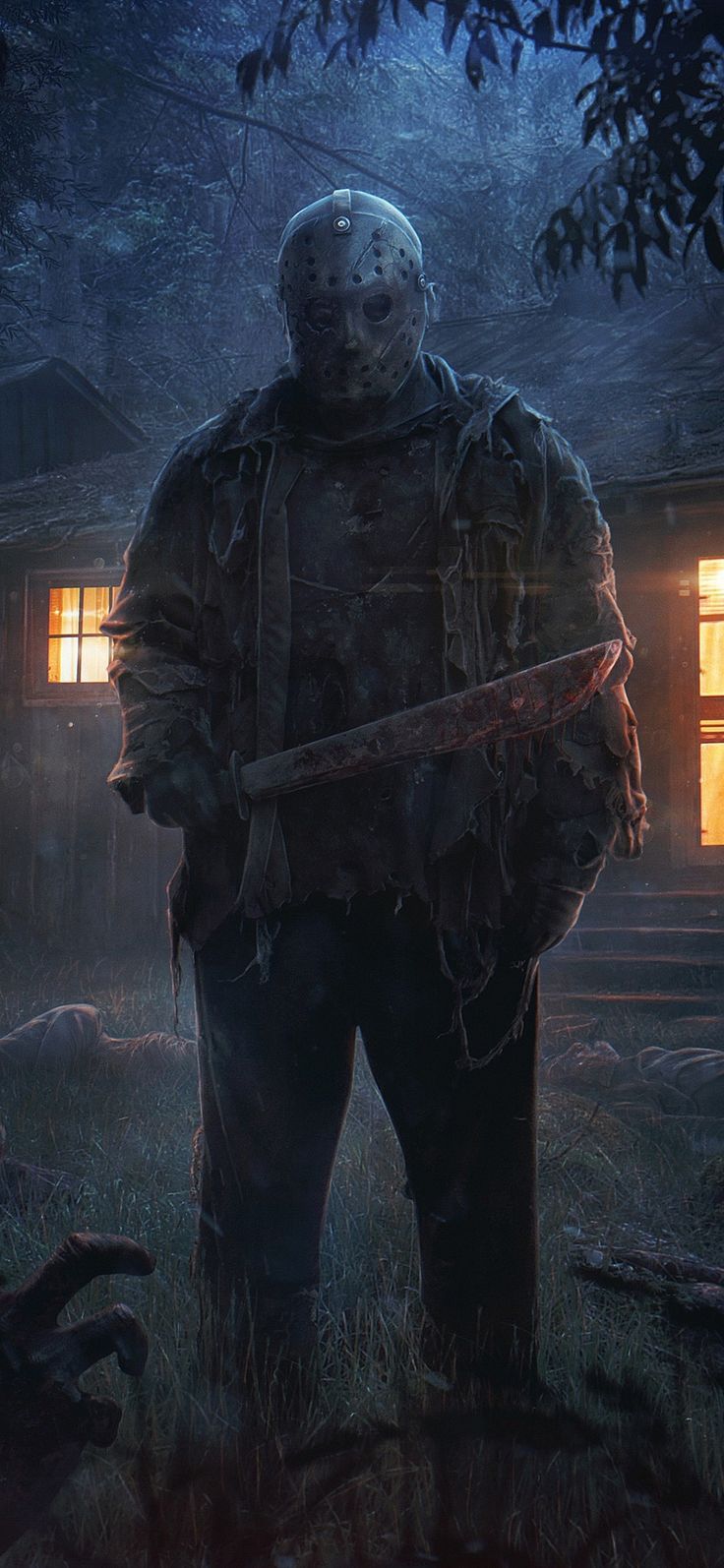 Pic 😎 | Personagens dungeons and dragons, Personagens de terror, Imagens escuras Jason Voorhees Wallpaper, Jason Voorhees Art, Jason Horror, Supraviețuire Camping, Scary Movie Characters, Horror Villains, Scary Wallpaper, Horror Movie Icons, Horror Artwork