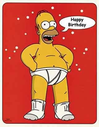 Happy Birthday From Homer Happy Birthday Humorous, Funny Printable Birthday Cards, Simpsons Party, Happy Birthday Man, Birthday Brother, Happy 4th Birthday, Happy Birthday Brother, Happy Birthday Meme, Happy Birthday Funny