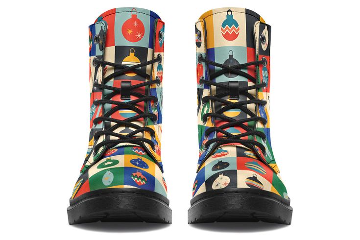 These gorgeous boots are bound to put you in a good mood! They’re fabulous, fun and super comfy! Art Boots, Colourful Socks, Gorgeous Boots, Xmas Baubles, Shoes For Kids, Colorful Socks, Good Mood, Kid Shoes, Boots Men