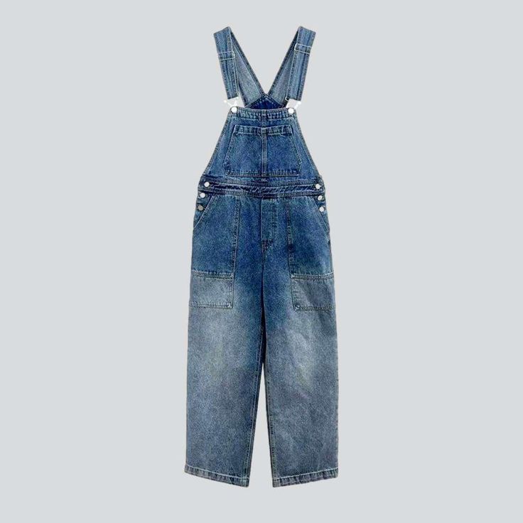 Discover our 2023 Spring-Summer Collection's Y2K-inspired Women's Denim Dungaree the perfect blend of vintage. loose and suspenders with buttons closure. Show off your unique style and make heads turn with this enduring statement piece!Distinctive Features: Y2K Style: Make a statement and stand out with this stylish. Y2K-inspired denim dungaree. It's the perfect way to add a touch of retro to your wardrobe. Vintage Design: With its quintessential silhouette. this dungaree brings classic charm an Summer Medium Wash Overalls With Adjustable Straps, Medium Wash Overalls With Adjustable Straps For Summer, Summer Overalls With Adjustable Straps In Medium Wash, Denim Blue Overalls With Adjustable Straps, Denim Blue Jumpsuit With Adjustable Straps, Trendy Denim Jumpsuit With Adjustable Straps, Summer Denim Overalls With Adjustable Straps, Medium Wash Utility Denim Jumpsuit For Summer, Summer Medium Wash Denim Jumpsuit With Suspenders