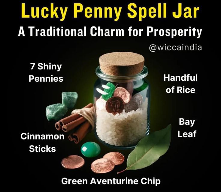 Lucky Spell Jar, Jars Witchcraft, Lucky Spell, Money Oil Recipe, Money Spell Jar, Greek Goddess Of Magic, Crystal Knowledge, Celtic Paganism, Spell Witchcraft