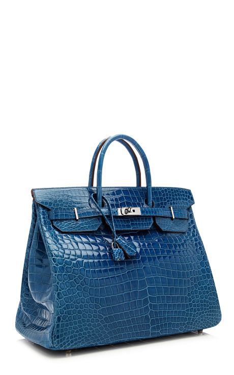 40Cm Hermes Mykonos Porosus Crocodile Birkin by Heritage Auctions Special Collections via Moda Operandi Birken Bag, Handbags Australia, Hermes Vintage, Hot Bags, Vintage Hermes, Hermes Handbags, Handbag Outlet, Hermes Bags, Shopper Bag