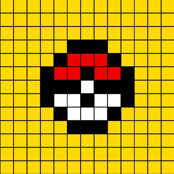 A small pixel art template of the red and white Pokémon ball. Pokemon Pixel Art, Pixel Art Pokemon, Easy Perler Bead Patterns, Tiny Cross Stitch, Easy Pixel Art, Perler Bead Templates, Pixel Drawing, Pixel Art Grid, Minecraft Pixel Art