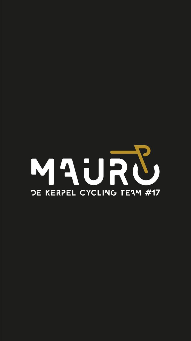 the logo for mauro de kerfel cycling team