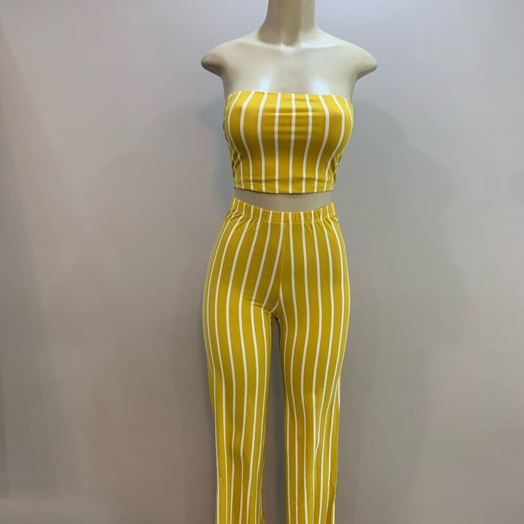 We Have All The Size’s And Color Yellow Stretch Sets For Spring, Casual Fitted Yellow Sets, Trendy Yellow Fitted Sets, Casual Yellow Stretchy Sets, Casual Yellow Stretch Sets, Chic Sleeveless Yellow Sets, Chic Yellow Sleeveless Sets, Trendy Yellow Stretch Jumpsuits And Rompers, Trendy Stretch Yellow Jumpsuits And Rompers