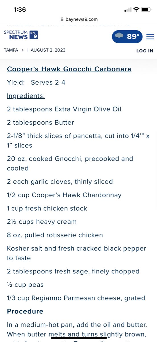 the menu for copper's hawk carolina, which is available on their iphone app