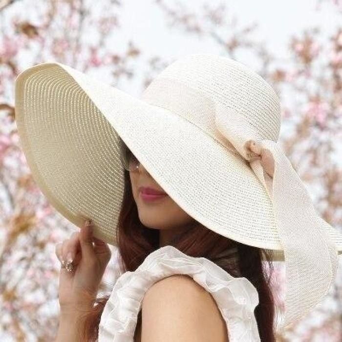 Enjoying long sunny days at the beach, walking around the garden, or spending time with friends? This wide-brim, hat with lightweight material and a stylish bow makes for a great statement piece of elegance to any ensemble. Size & Fit Hat Material: Straw, Linen Pattern Type: Solid Hat circumference: 48cm/18.9cm Our Services Lace Umbrella, Beach Walking, Silk Neck Scarf, Linen Pattern, Hat Hair, Pride Outfit, Tassel Bag, Summer Hat, Chic Handbags