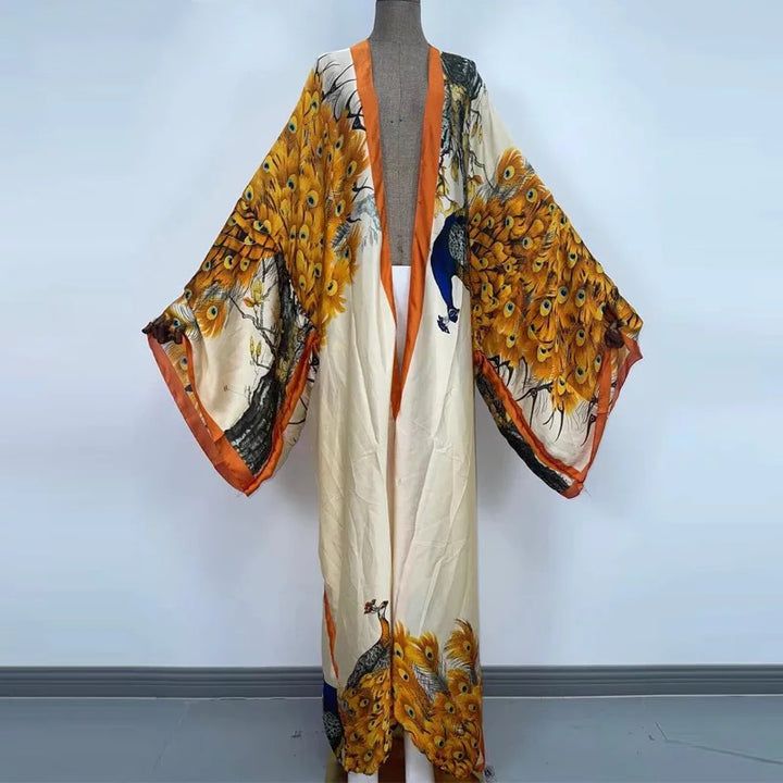 Cock-Tail Kimono – Lashawn Janae Chic V-neck Summer Kimono, Elegant V-neck Kimono For Spring, Flowy Long Sleeve Spring Kimono, Spring Long Sleeve Fitted Kimono, Spring Fitted Wrap Kimono, Spring Fitted Long Sleeve Kimono, Fitted Long Sleeve Spring Kimono, Fitted Wrap Kimono For Spring, Fitted Open Front Kimono For Spring