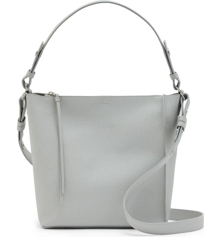 AllSaints Kita Convertible Shoulder Bag | Nordstromrack Modern Hobo Bag With Long Strap For Travel, Modern Hobo Bag With Long Strap Crossbody, Modern Crossbody Hobo Bag With Long Strap, Modern Satchel Shoulder Bag With Long Strap, Modern Long Strap Satchel Shoulder Bag, On-the-go Satchel Bag With Long Strap, Modern Hobo Bag With Long Strap For Daily Use, Everyday Top Handle Shoulder Bag With Long Strap, Top Handle Shoulder Bag With Long Strap