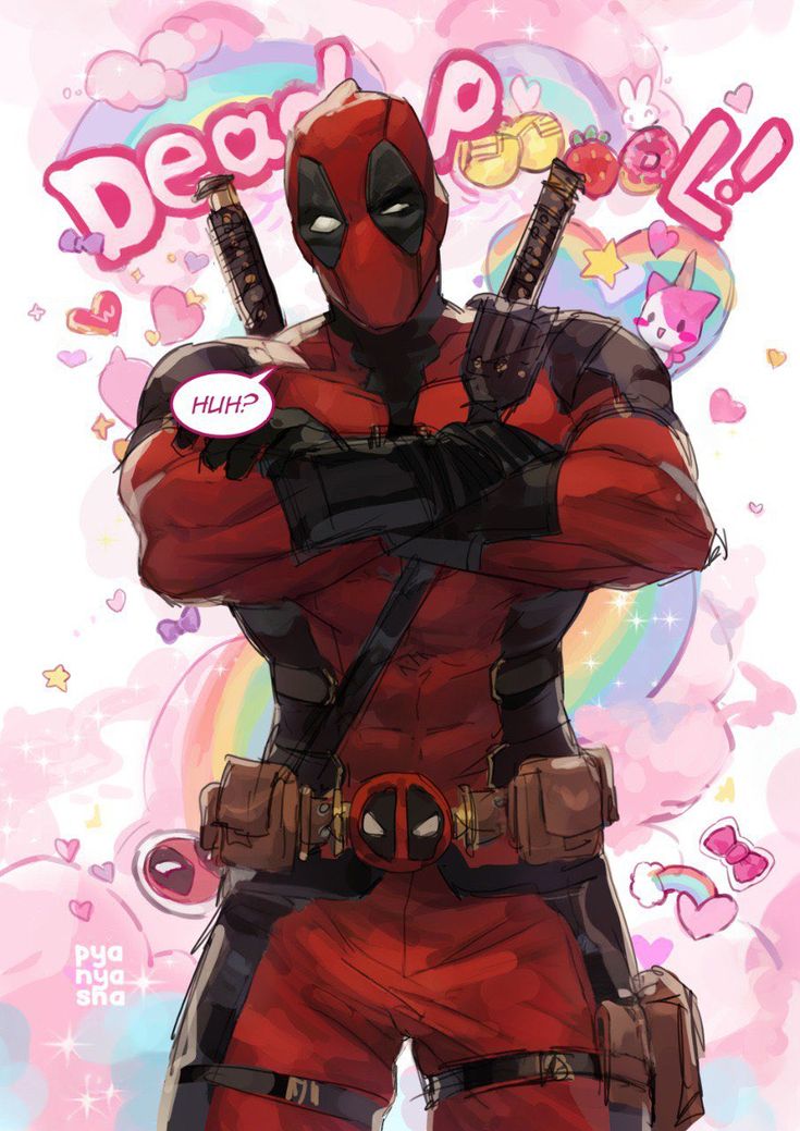 Deadpool Fanart Pfp, Deadpool And Spiderman Fanart, Spiderman Deadpool Comic, Jesus Fanart, Comics Pfp, Deadpool Pfp, Deadpool Fanart, Kurama Susanoo, Spiderman Deadpool