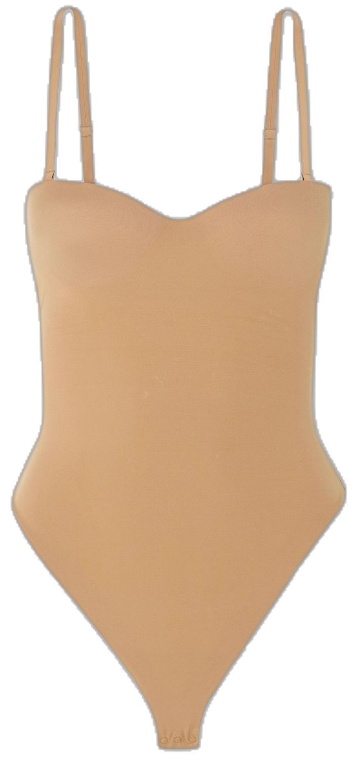 Summer Beige Shaping Bodysuit, Beige Shaping Bodysuit For Summer, Summer Shaping Beige Bodysuit, Beige Full Coverage Bodysuit With Built-in Bra, Summer Shaping Bodysuit In Beige, Beige Sculpting Smoothing Bodysuit, Beige Smoothing Sculpting Bodysuit, Smoothing Contoured Bodysuit, Beige Shaping Shapewear Bodysuit